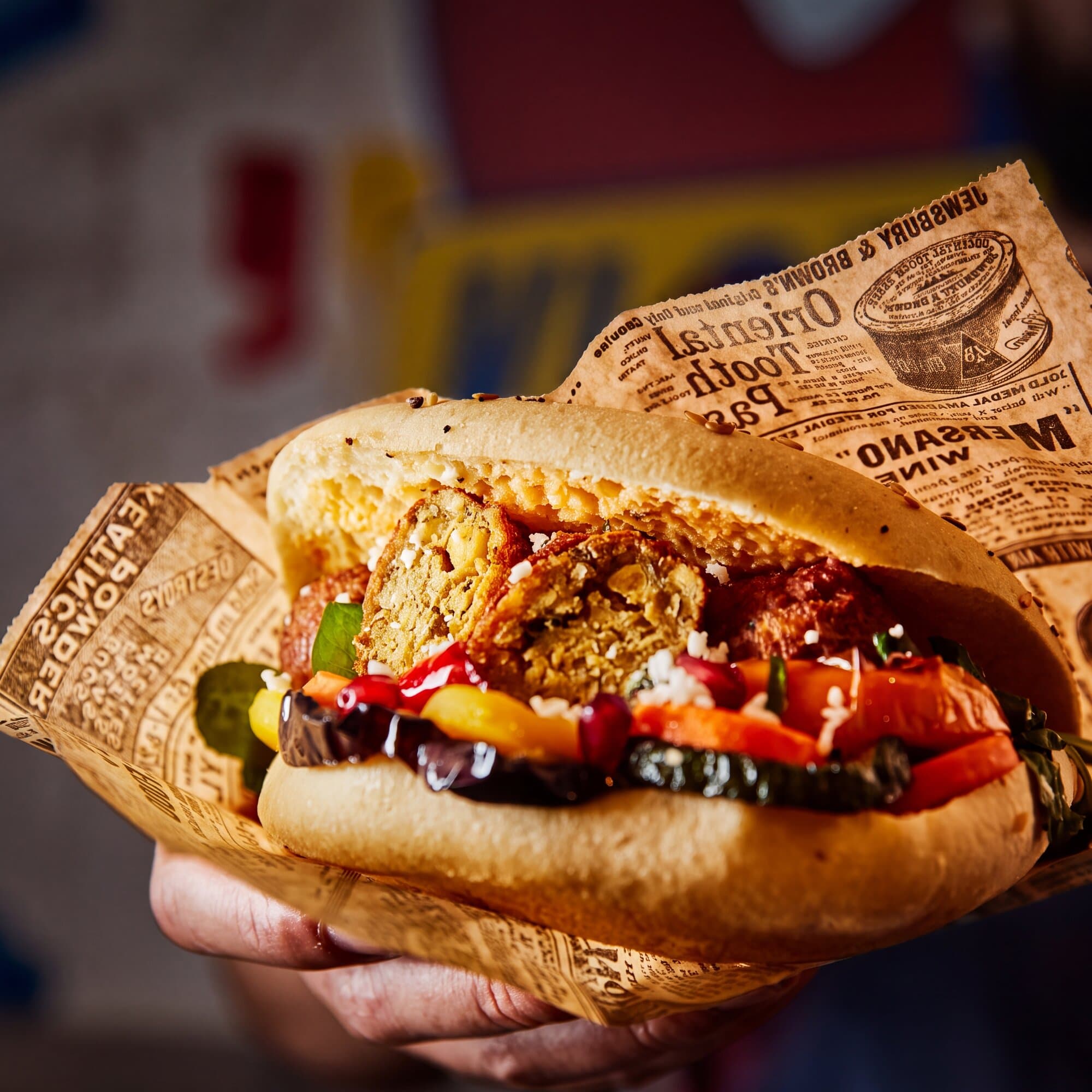 Kebab berlinois aux falafels